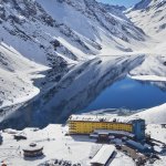 Portillo Ski Resort on the slopes of Chile