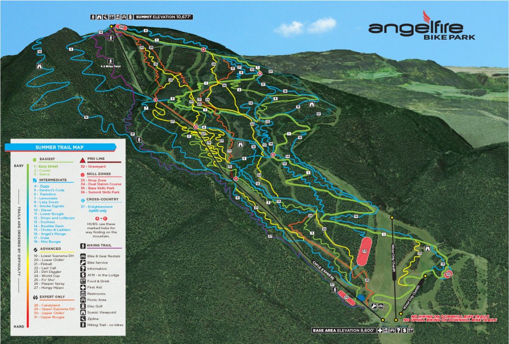 Bike Angel Fire and Taos  travel&co. (New Zealand)