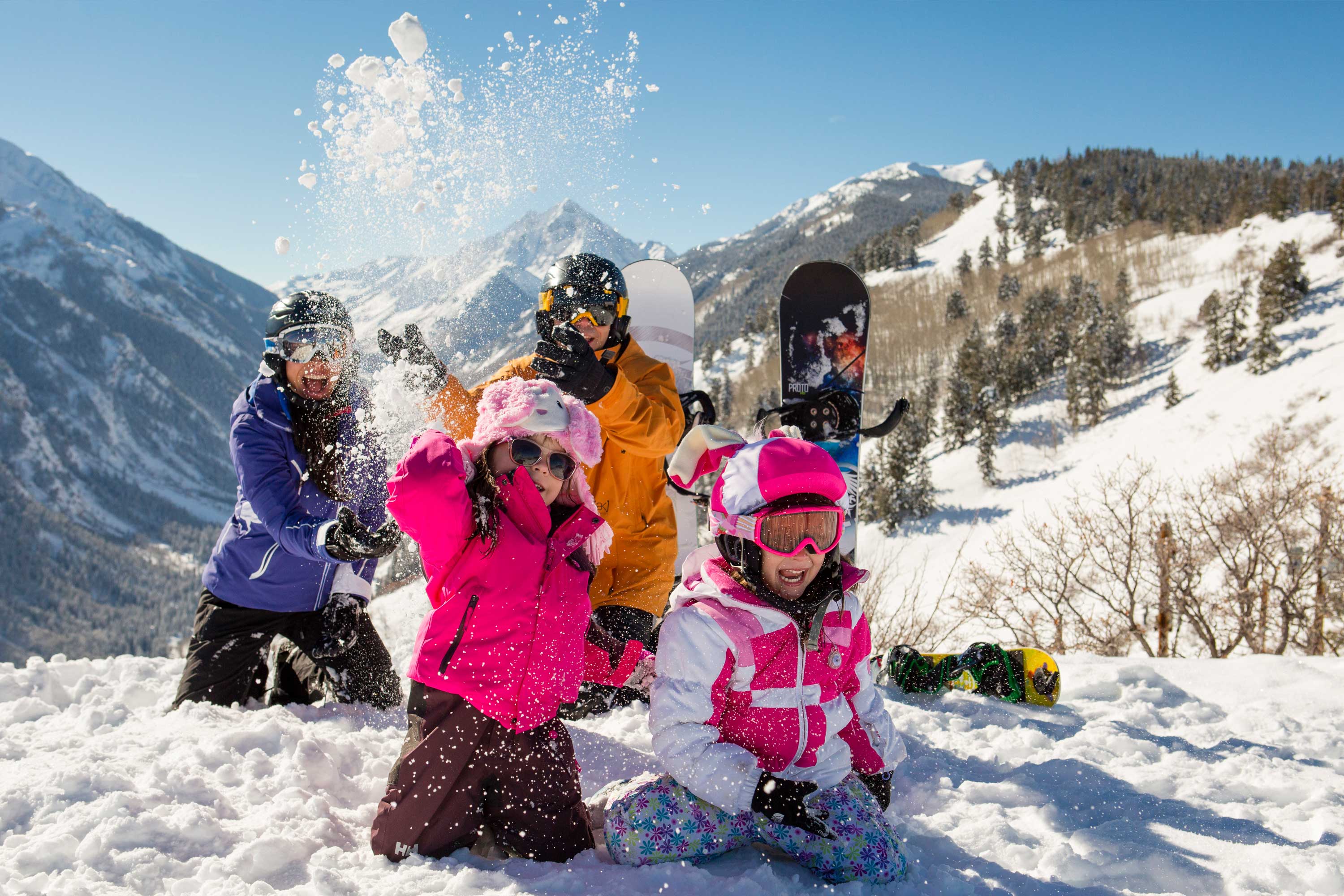 Ski Aspen Snowmass Family holiday
