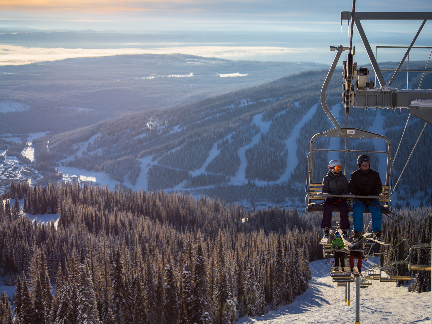 First Tracks at Sun Peaks