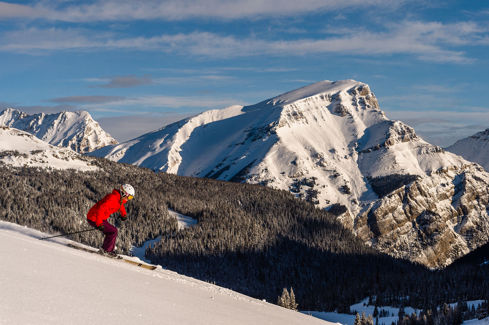 Banff Sunshine skiing