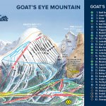 banff sunshine goat's eye mountain map
