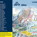 banff sunshine lookout mountain map